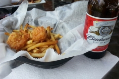 I had the children's menu and a beer ;-)